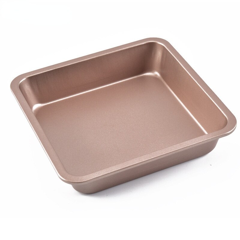 Non-Stick 8 Inch Square Cake Baking Pan Carbon Steel Tray Pie Pizza Bread Cake Mold Bakeware Tools Kitchen Accessories