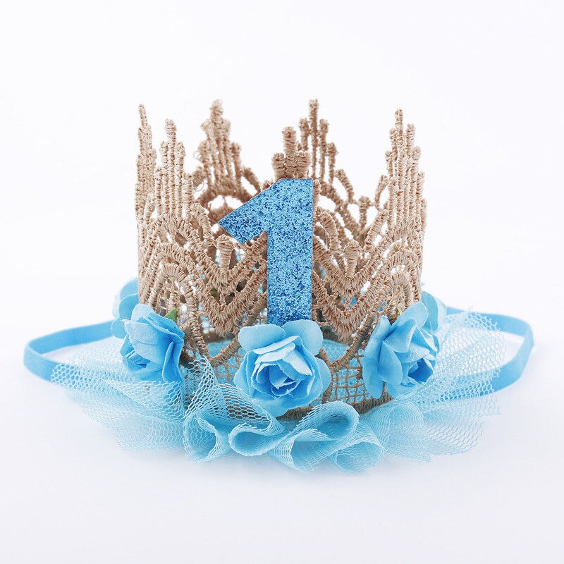 Accesorios para niña pequeña, tocado floral, diadema decorativa, diadema para de cumpleaños, Tiaras de princesa de hadas