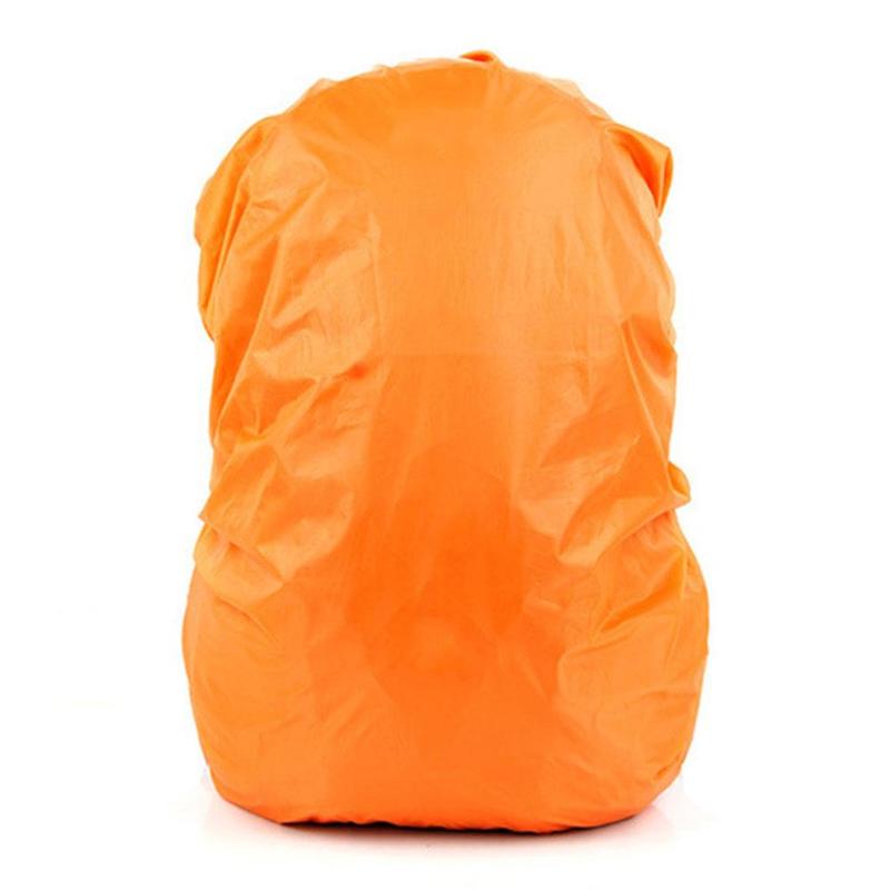 Regntæppe rygsæk 30l 40l vandtæt taske udendørs camping vandreture klatring støv regntæppe: Orange