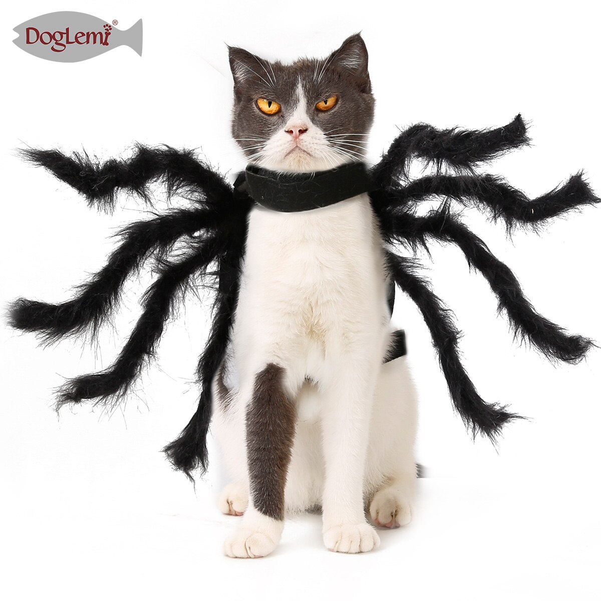 dog clothes Halloween Costumes Scary Spider Cosplay For Small Kitten Puppy Clothes Pet Clothing Dressing up Dog Cat Accessories