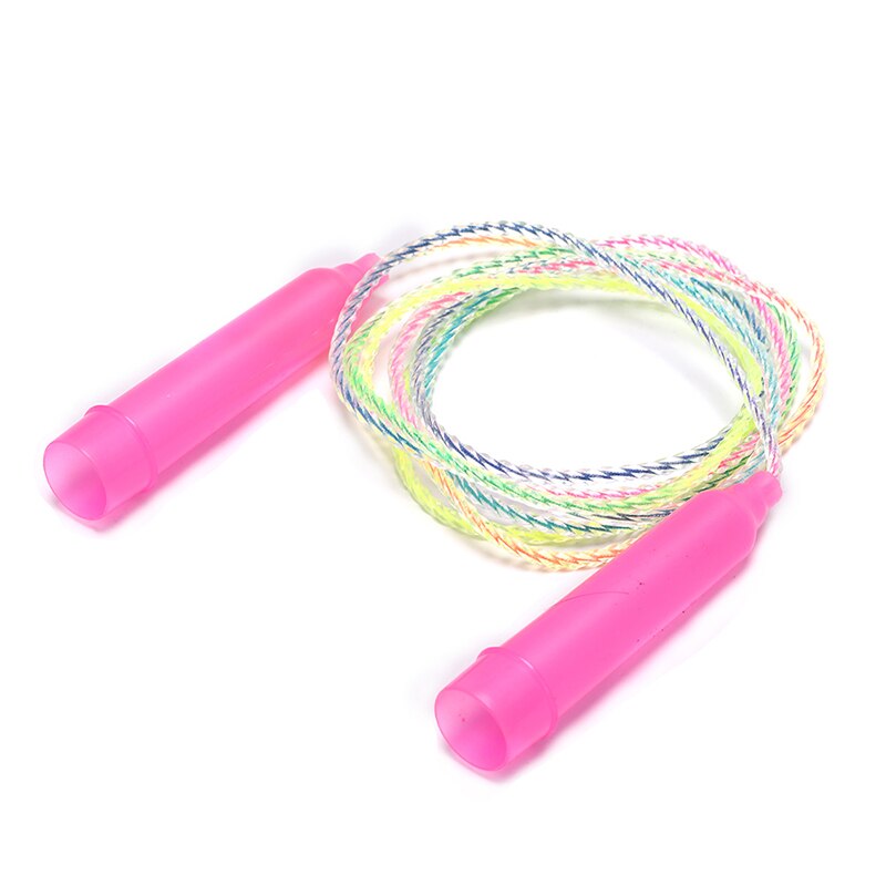 1Pc 2.4m Speed Adjustable Jump Rope Fitness Sport Exercise Wire Skipping Cross Fit Student Kids