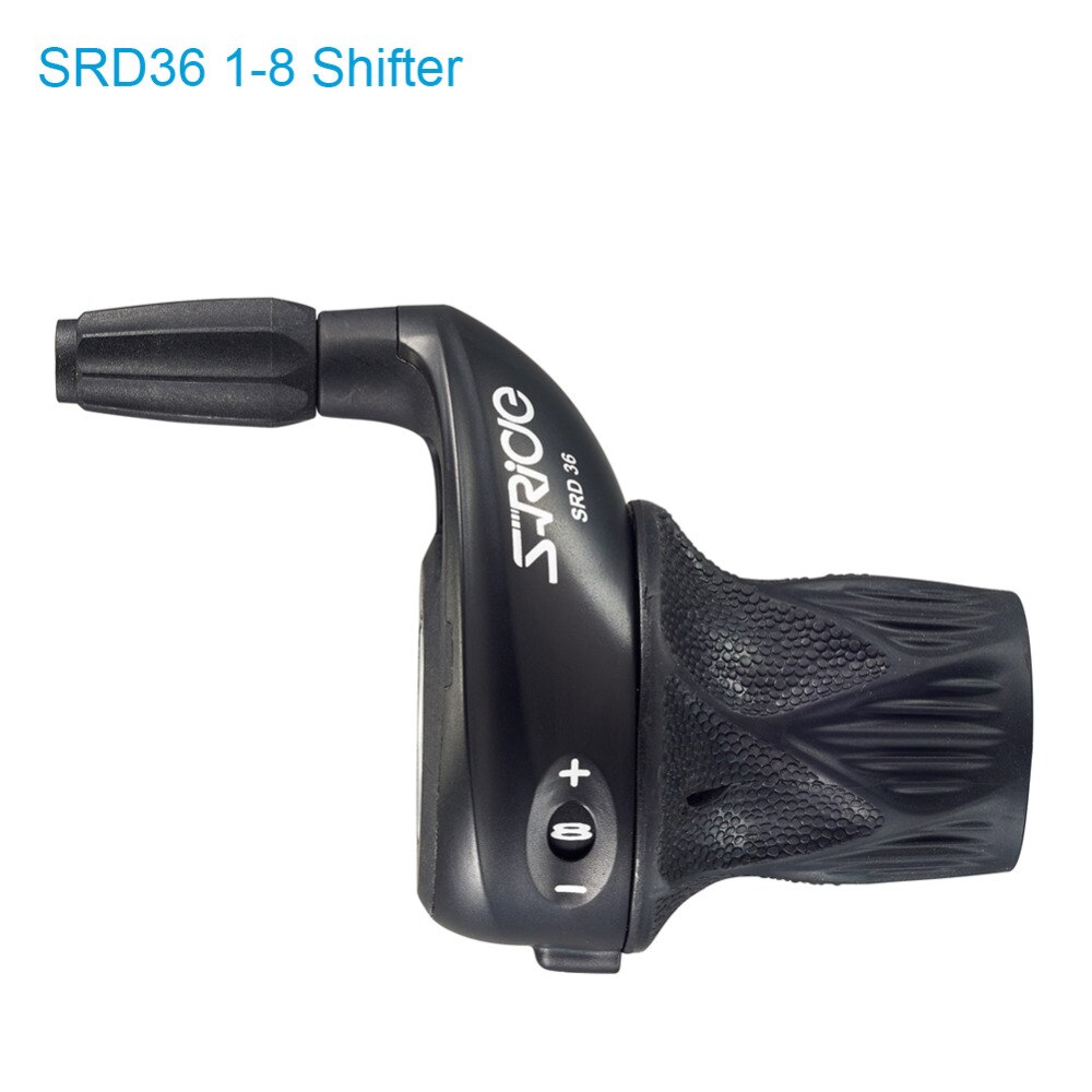 S-Ride MTB Bike 3x8 Speed Twist Shifter Left &amp; Right Twist Grip Gear Shifters Derailleur Compatible for Shimano SL-RS25
