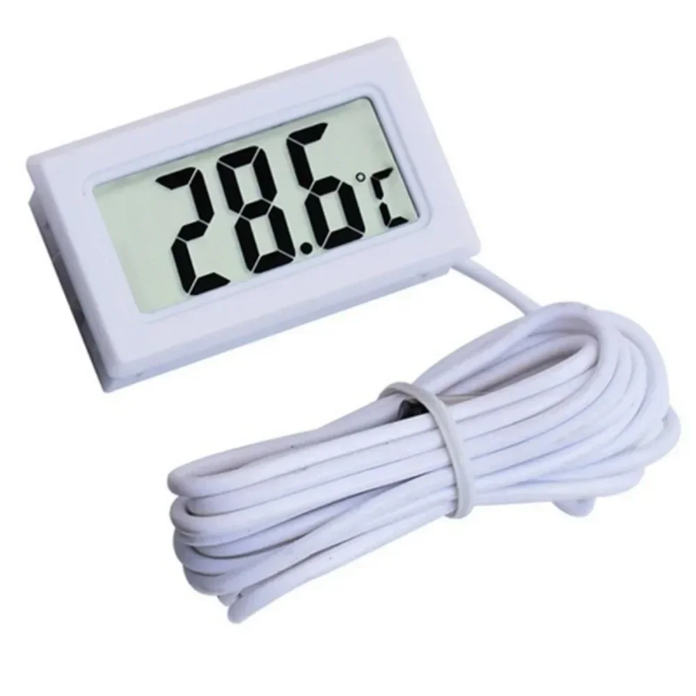 Termómetro Digital electrónico integrado, medidor de temperatura electrónico Digital para refrigerador, medidor de temperatura del agua con sonda