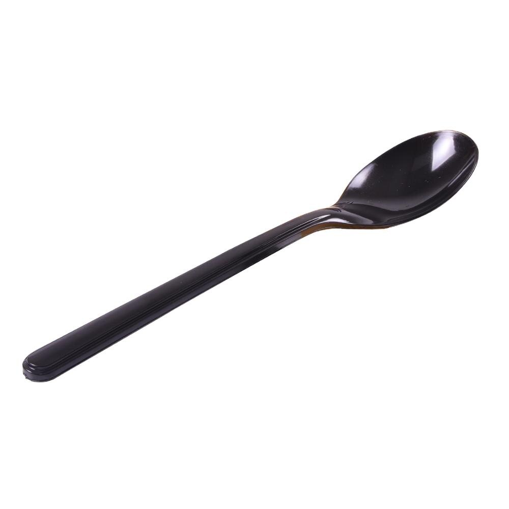 10PCS Outer Space Party Supplies disposable plate Astronaut Planet Theme Disposable Dinnerware Set Children Birthday Paper plate: 10PCS Spoons