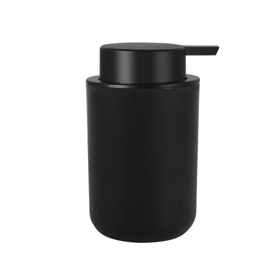 Schaumseifenspender mit Mundwasserbecher, Badezimmer, nachfüllbar, schäumende Handseife, Lotion, Flaschen, Küche, Hände und Spülmittel: Licht Grau