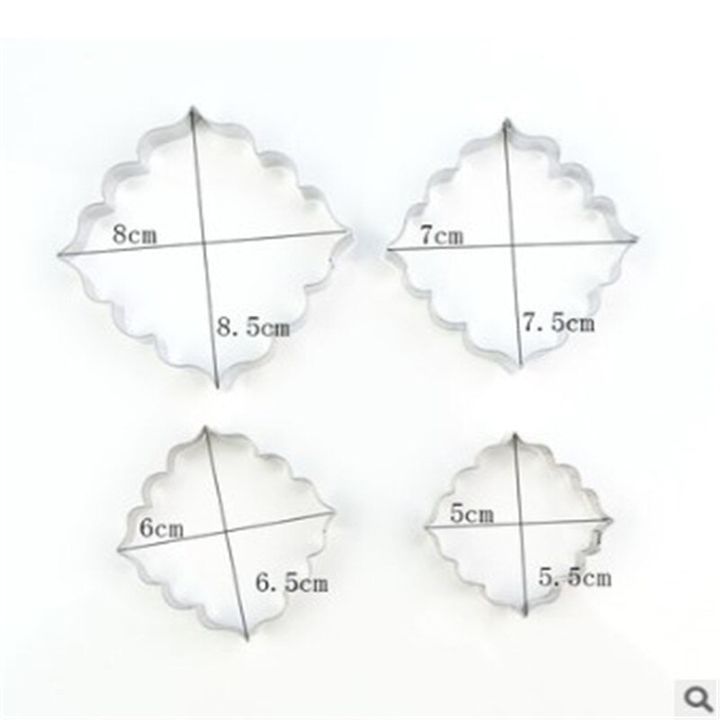 Ttlife 4Pcs Zegen Frame Rvs Biscuit Cookie Cutter ... – Grandado