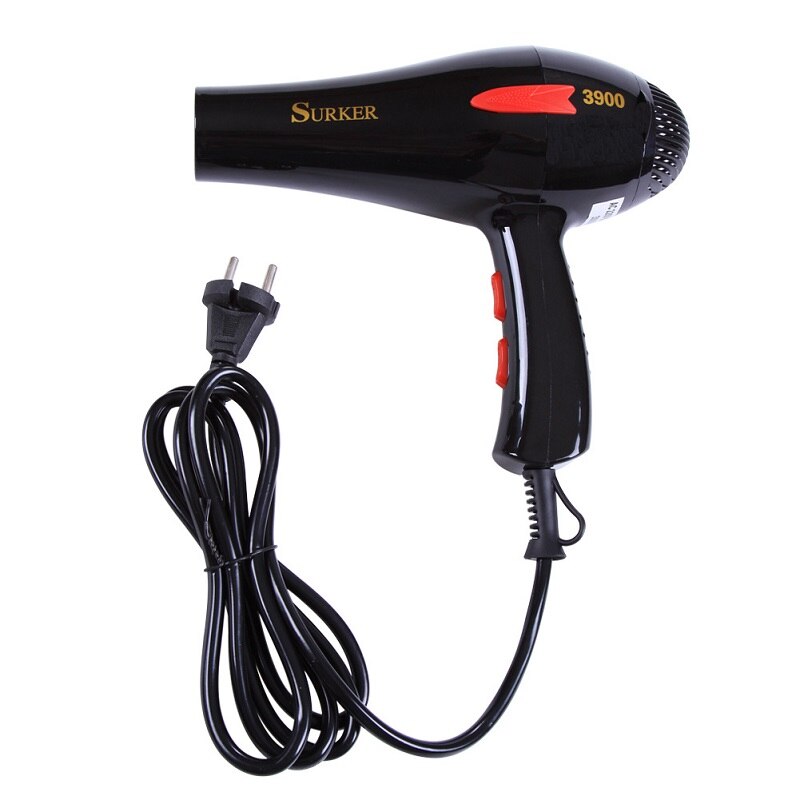 Secador de pelo eléctrico Pro para el hogar, secador de pelo, 3000W, bajo nivel de ruido, viento frío, difusor de pelo para mujer y hombre