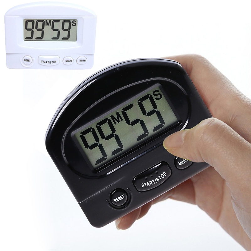 Kitchen Timer Kitchen Tools Gadgets Practical Kitchen Countdown Timer Alarm White Black Cooking Timer Alarm Clock 1 Pcs