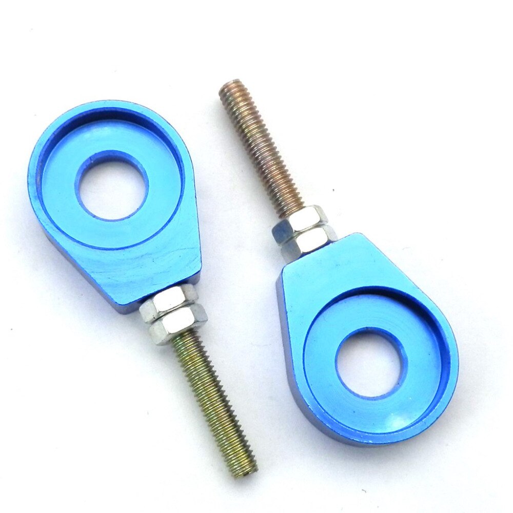 2 szt. 15mm napinacz łańcucha regulacyjne robić XR CRF 50 70 dół brud rower'i niebieski czerwony srebrny czarny dostępny