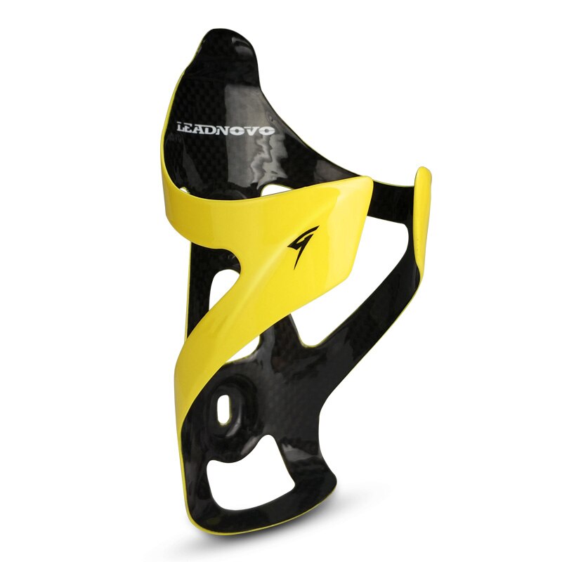 Carbon Water Bottle Cage Bicycle Bottle Holder MTB Road Carbon Bottles Cages Bike Bottles Holder 25g Bicycling Bidon Cycling: yellow 1 pcs