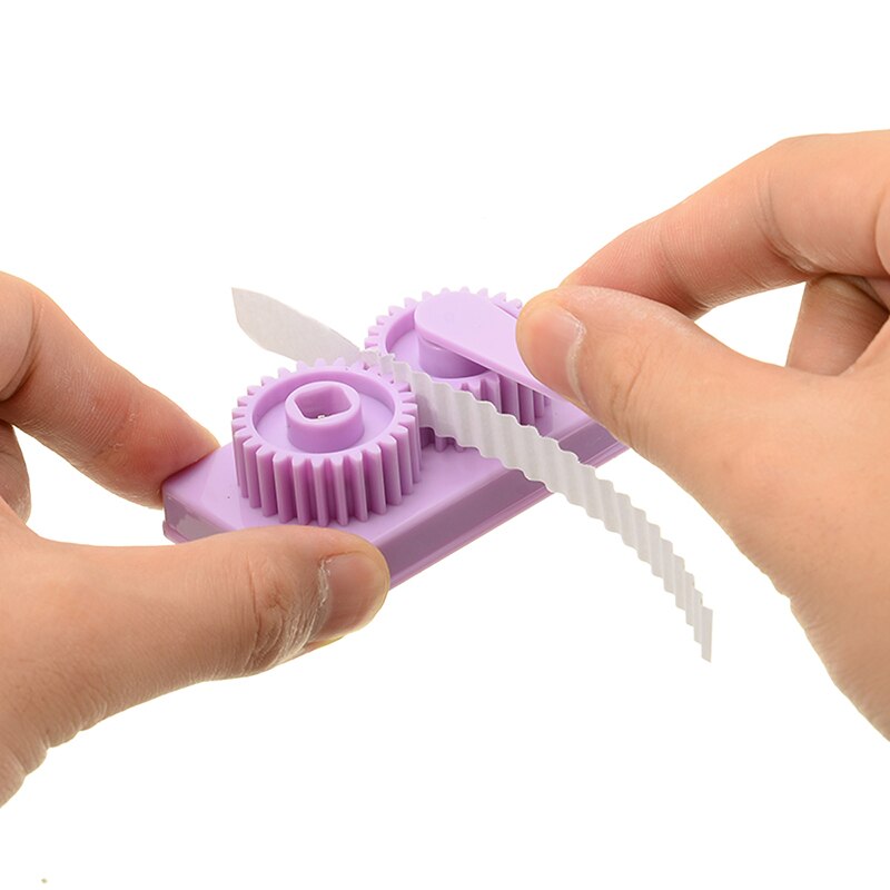 Plastic Crimping Tool Machine Paper Roller Quilling Papercraft Crimper DIY Wave Shape Quilling Scrapbooking Supplies 7*4*4.5cm