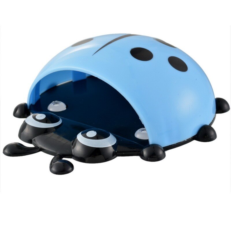 Biedronka uchwyt na szczoteczki robić zębów makaron robić zębów pudełko z pojemnik z przyssawką półki łazienkowe pojemniki na przyssawki akcesoria łazienkowe