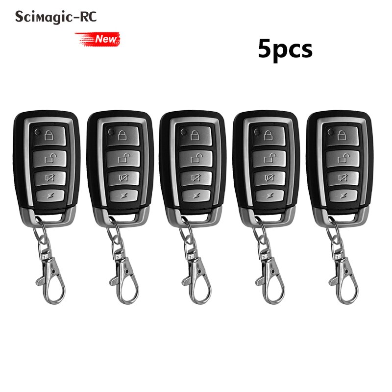 Radio Frequency Remote Control 433MHz Electric Door Garage Door Remote Control Remote Key Controller Copy 433.92MHz Fixed Learni: Purple