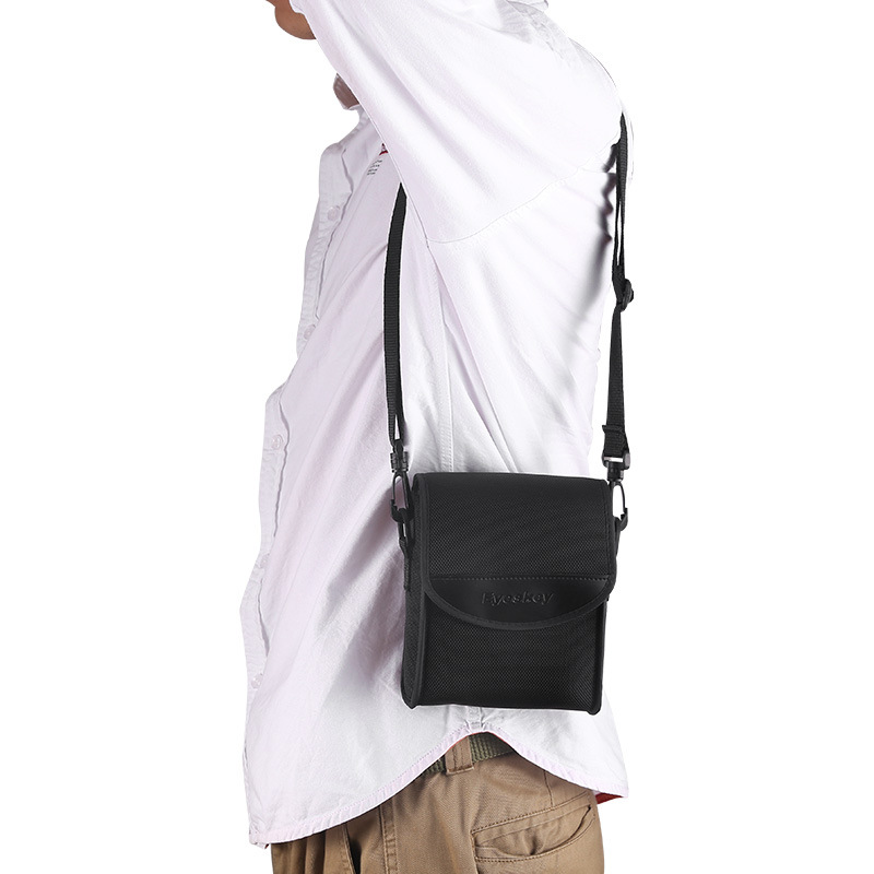 10X42mm Dak Verrekijker Camera Tas Tarp Knapzak Verrekijker Tas Sling Schouder Cross Zakken 1680D + Doek Materiaal verrekijker Band