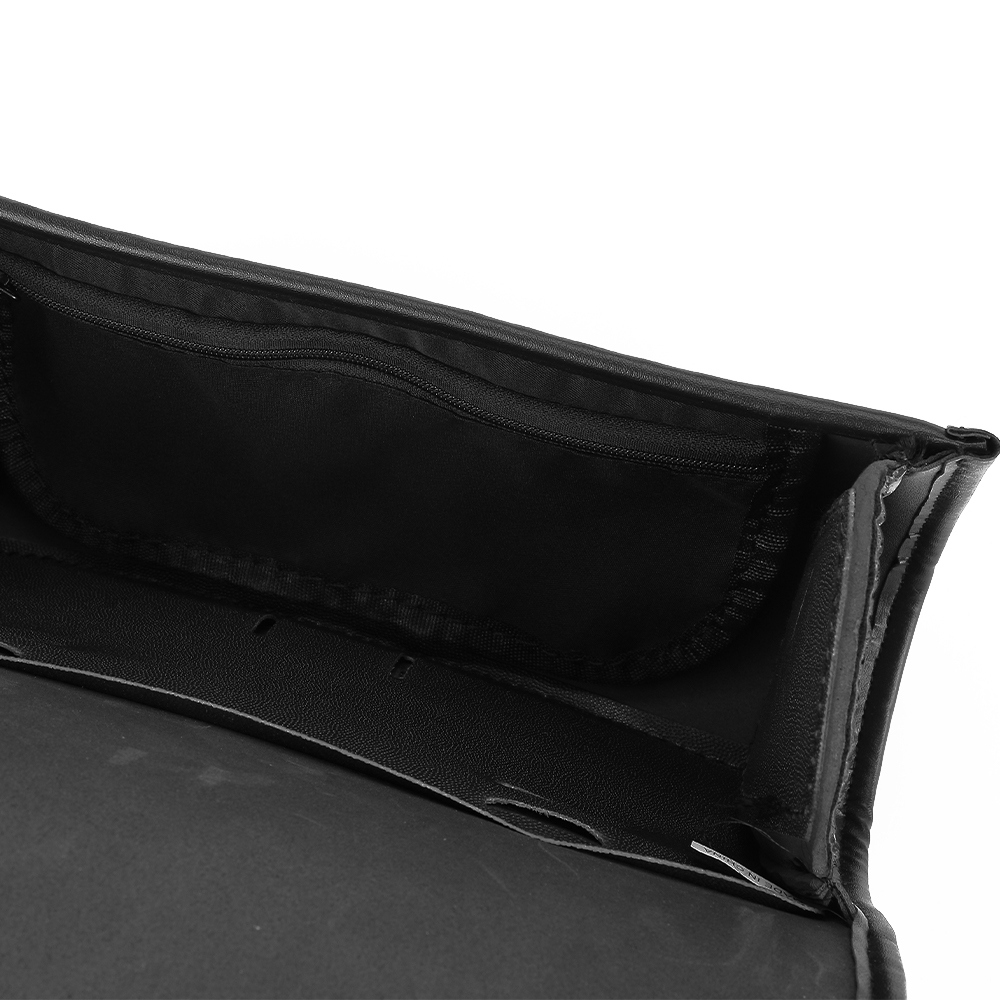 Motorcycle Tool Bag Universal Storage Bag Retro Leather Handlebar Saddle Barrel Pouch Motocross Saddlebag Side Bag Waterproof