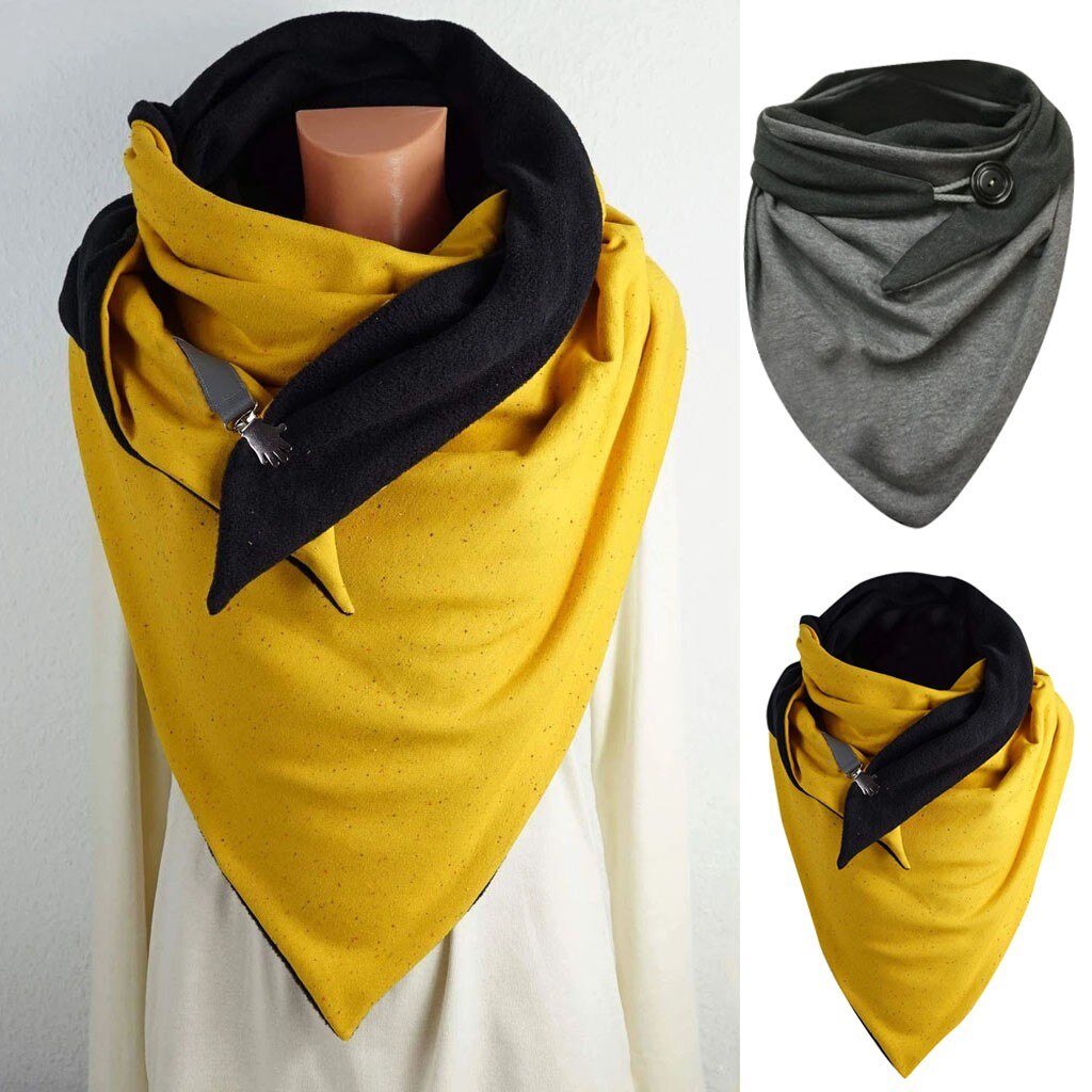 Gebreide Lente Winter Vrouwen Sjaal Vrouwen Effen Sjaal Mode Retro Vrouwelijke Multifunctionele Shawl Sjaal Lady Wrap Sjaal