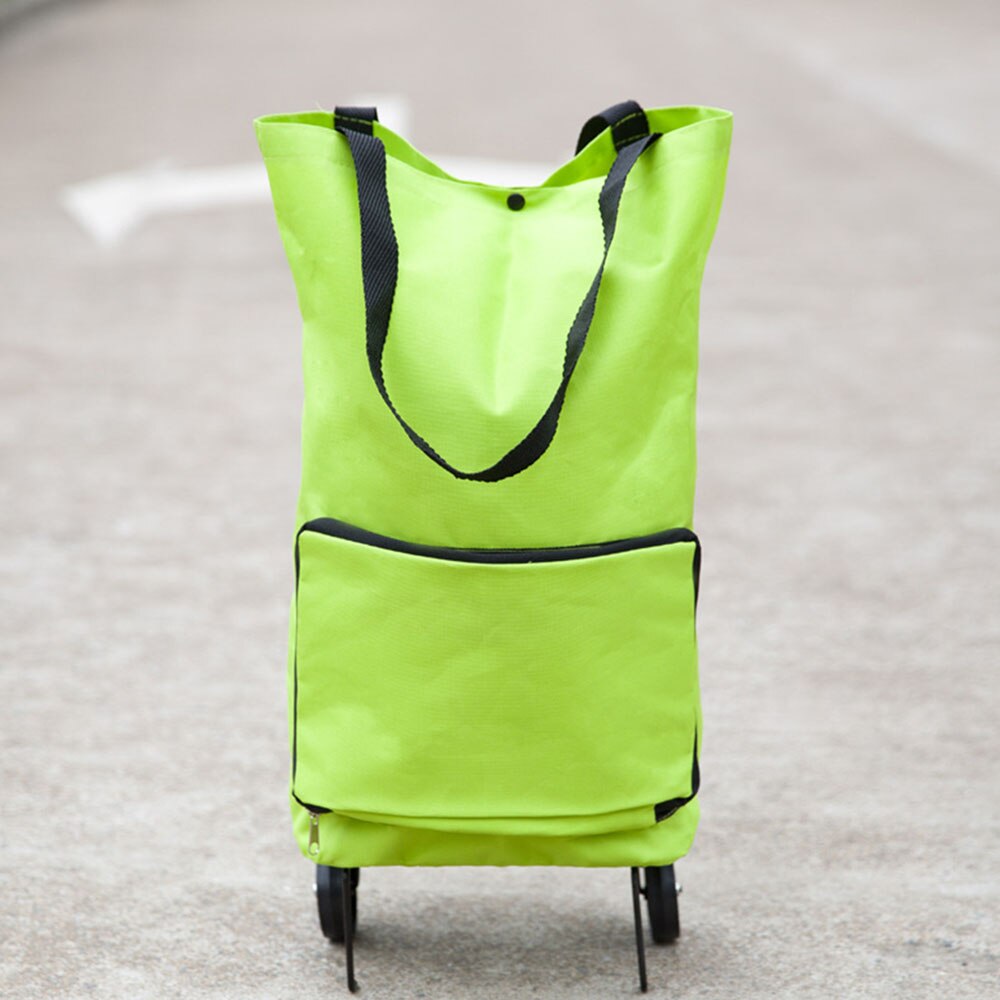 High Capacity Shopping Food Organizer Trolley Bag On Wheels Bags Folding Portable Shopping Bags Buy Vegetables Bags