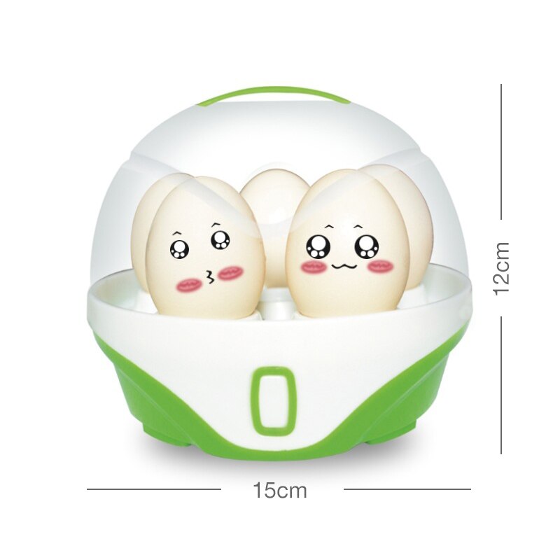 220v 150w multifunksjonelle elektriske egg kjele komfyr dampovn opp  til 6 egg dampet hjemmekjøkken kontor sovesal eu