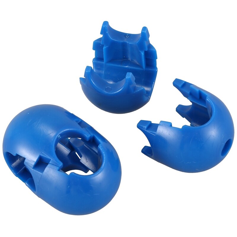 20Pcs Klimmen Touw Netto Plastic Connector Netto Gesp Klimmen Accessoires Red & Blue