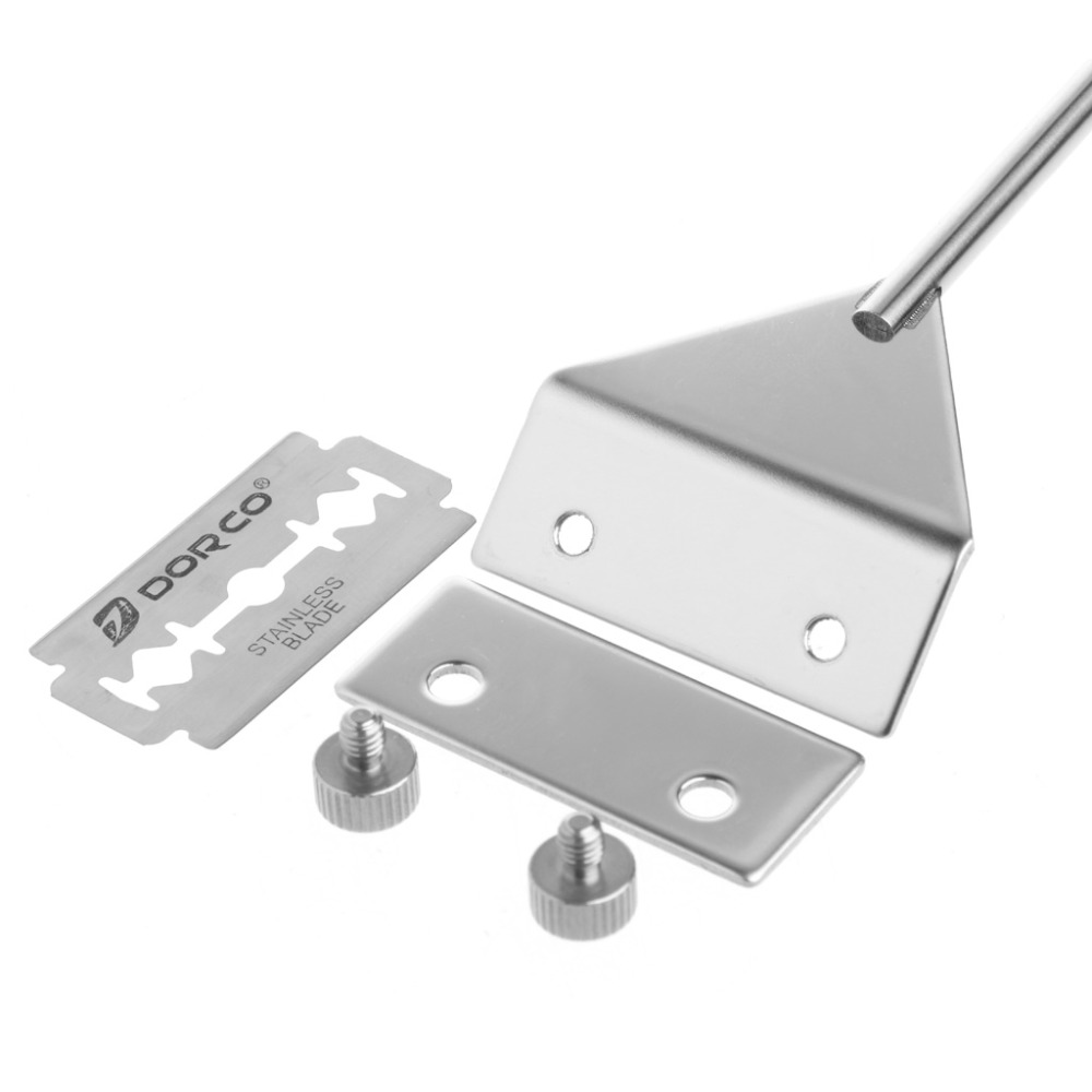 Aquarium Glas Aquarium Rvs Coralline Algen Schraper Blade Cleaner Aquario Acessório Aquarium Cleaner