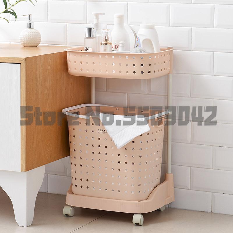 Dirty laundry basket laundry bucket dirty clothes storage basket household clothes storage basket rack bathroom frame clothes ba: a3