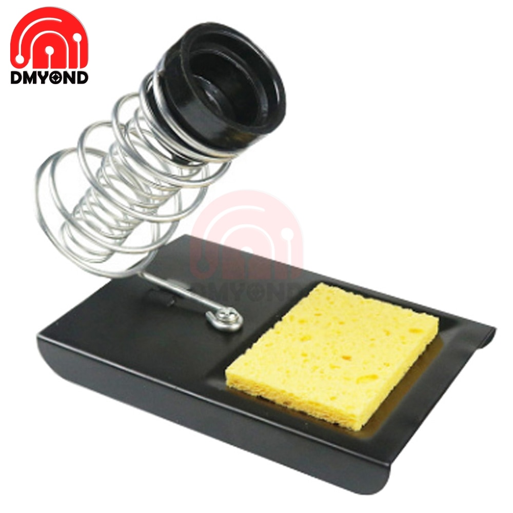 Electric Soldering Iron Stand Holder Metal Support Station With Solder Sponge Soldering Iron Frame Small And Simple