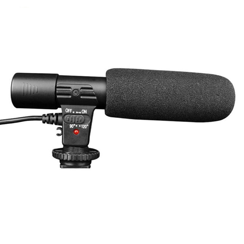 3.5mm SLR Camera DV Stereo Microphone Photography Interview News Recording Microphone