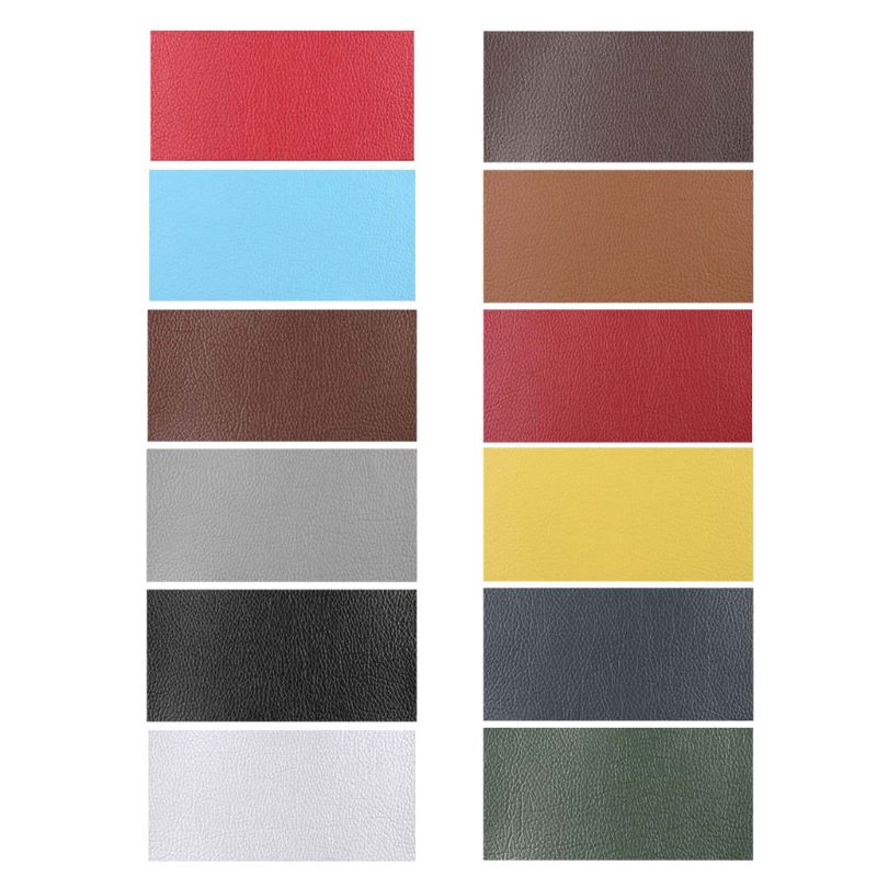 10x20cm Self Adhesive PU Leather Pattern Repair Alteration Patch Sticker for Sofa Car Seat Bed Bag DIY Craft