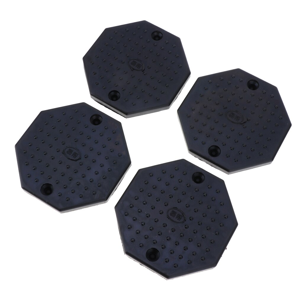 4PCS Heavy Duty Auto Lift Parts Rubber Replacement Arm Pads: Octagon