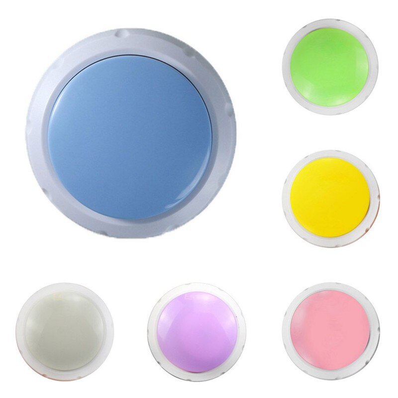 Botón Vocal para hablar con perros y mascotas, dispositivo de comunicación azul claro, juguete para mascotas