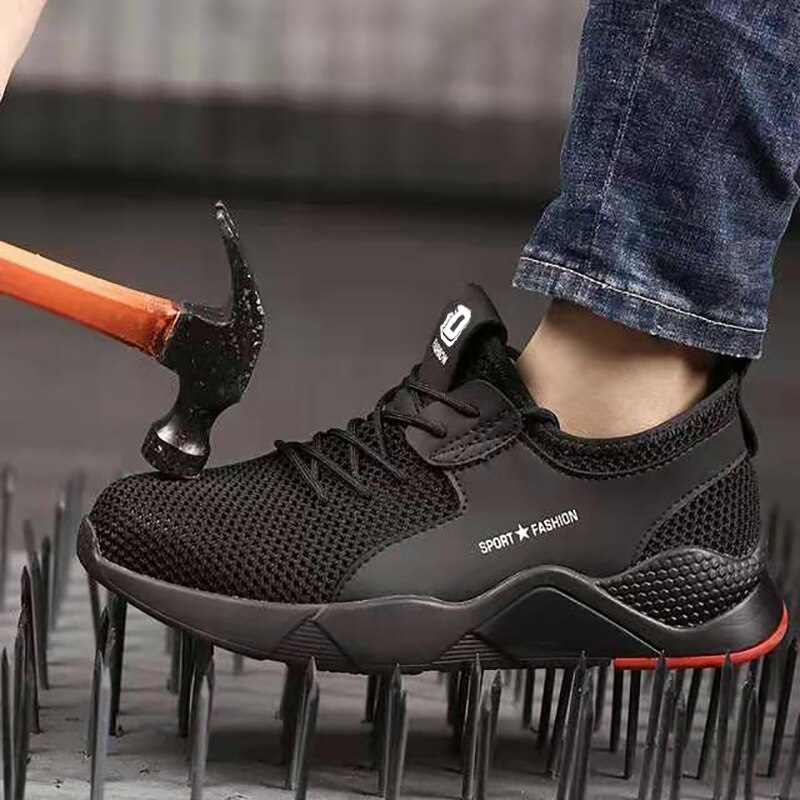 Safety Shoes Construction Men's Outdoor Steel Toe Cap Puncture Proof
