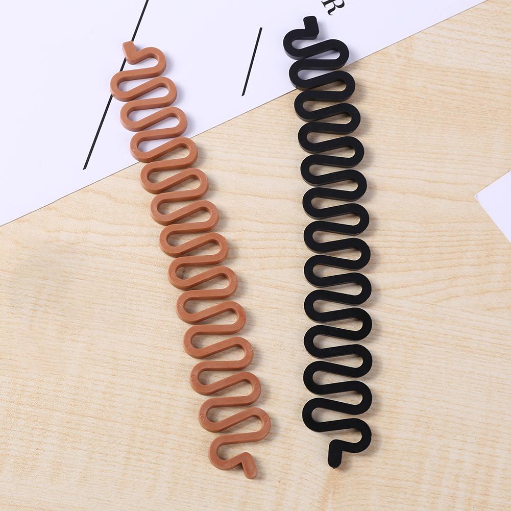 Porte-outil de tresse de cheveux pour femmes, Clip, vague, outil de tresse de cheveux, tissage, rouleau de tresse, outil de coiffure, accessoires de bricolage