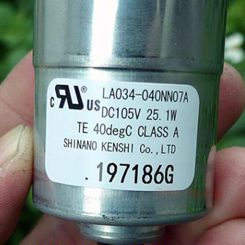 Shinano LA034-040NN07A Bldc Motor 36V 48V 60V DC105V 3-Fase 8-Draad Met Hall Brushless motor Dubbele Kogellager