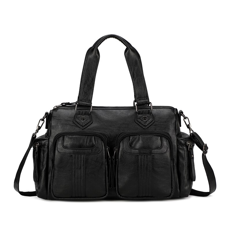 Nova moda multi-função de couro do plutônio bolsa de viagem de couro masculino bagagem viajar bagagem duffle saco grande fim de semana tote saco masculino