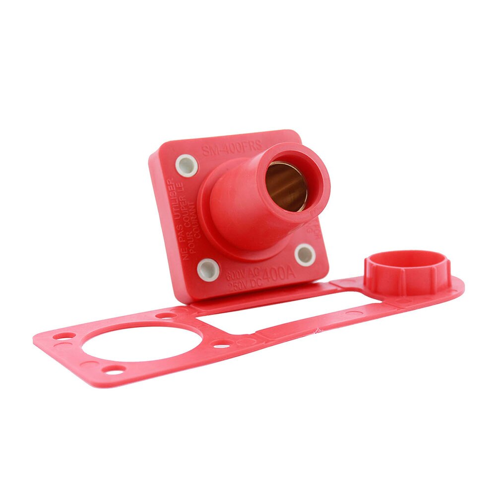 R-LOK 400A 3 Phase Single Pole Power Connector Compatible with Camlock: Red