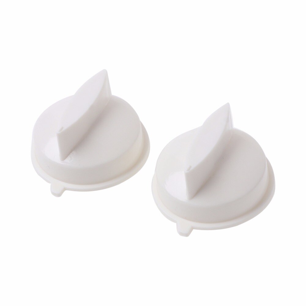 2Pcs Microwave Oven Rotary Knob Timer Plastic Control Switch For Media Universal