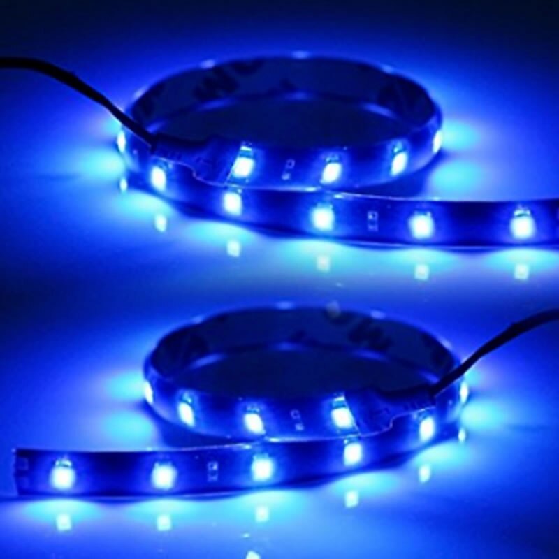 2x Boot Navigatie Led Verlichting 12V Dc Rood/Groen/Blauw/Wit/Geel Waterdichte Marine Led strips: Blue