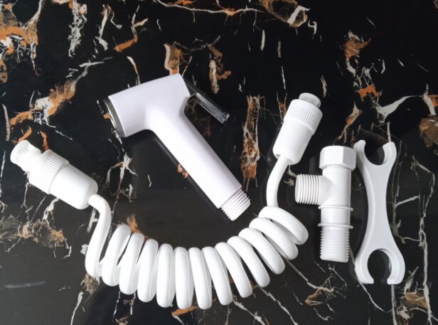 Bathroom accessories, toilet bidet faucet, hand shower, portable bidet spray gun, toilet seat, bidet, household without sprayer