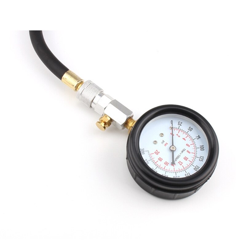 Petrol Engine Cylinder Compression Tester Kit Automotive Tool Gauge Pressure Gauge Tester Kit Car Motorcycle