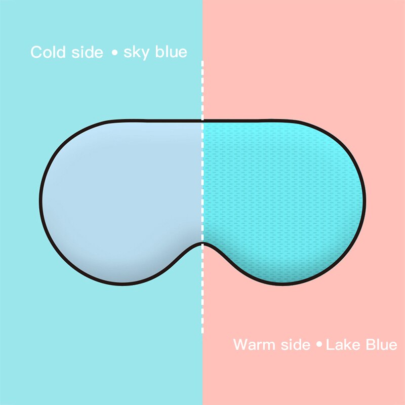 Imitated Silk Sleep Eye Mask Portable Travel Eyepatch Nap Eye Patch Rest Blindfold Eye Cover Sleeping Mask Night Eyeshade