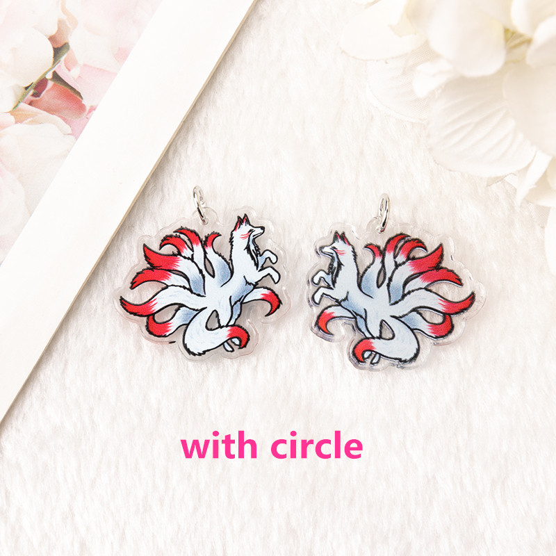 Kitsune-Breloques Grenouille, Pièce Plus Lente, Crâne, Aucun pour Boucle d'Oreille, Porte-clés, Pendentif, Collier, Bricolage, Exécutif, 6Pcs: Couleur or jaune pâle