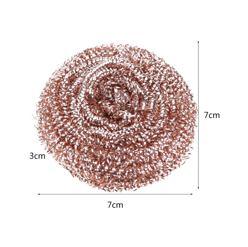 1pc cleaning effect Cleaning tool spherical detergent durable kitchen rose gold