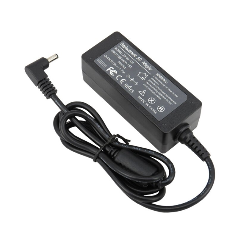 19V 1.75A laptop power supply adapter cable charger for Asus Vivobook S200 S200E X200T F201E Q200E X201E X202E S200L etc
