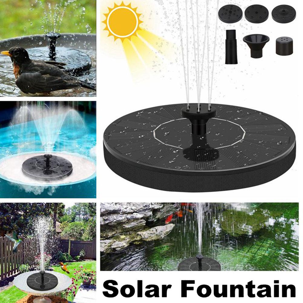 Rund solfontæne udendørs landskab pool dam vandpumpe vandfald indretning har konverteringsfrekvens og er miljøbeskyttelse.