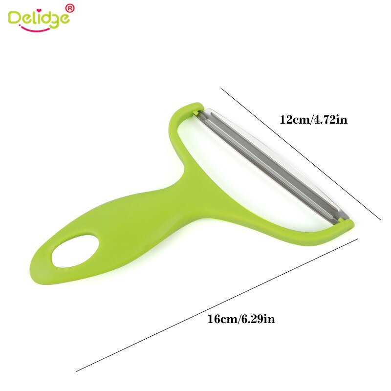 Delidge 1 pc Dunschiller Rvs Paarse Kool Salade Maken Gereedschap Fruit Dunschiller Gereedschap Keuken Accessoires