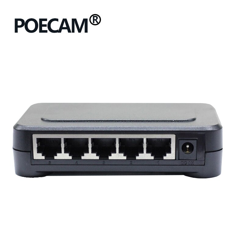 5 Port 1000Mbps Gigabit Switch network switches Optinal US EU plug plastic shell shenzhen factory porduction support OEM ODM