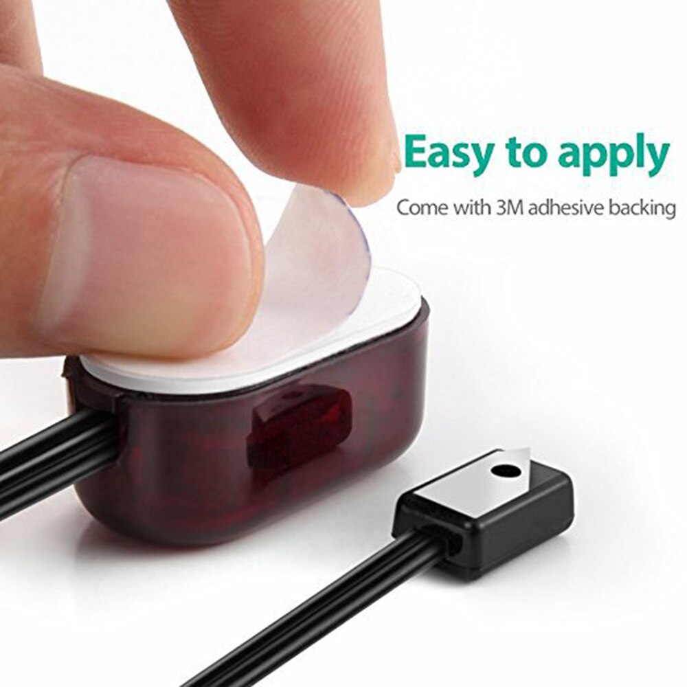 Signal Repeater IR Extender Infrared Repeater Remote Control 1 Receiver 1 Emitters IR Remote Repeater