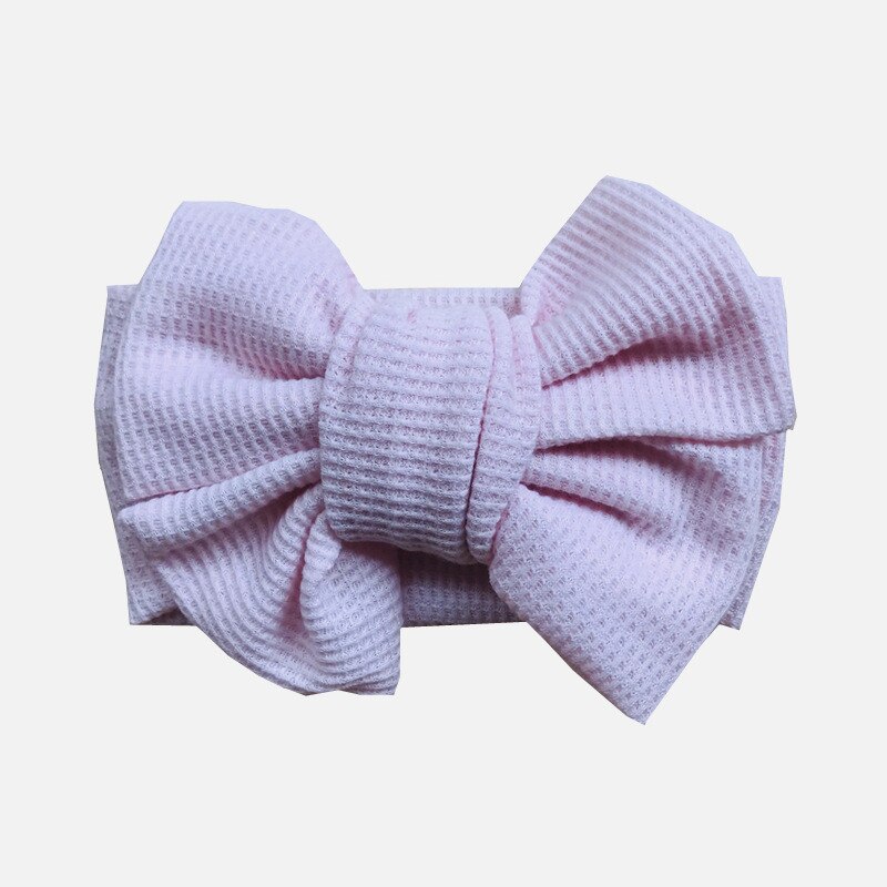 Knit Bow Baby Hoofdband Voor Kind Strik Hoofddeksels Kabels Tulband Voor Kinderen Elastische Headwrap Baby Haar Accessoires: 3