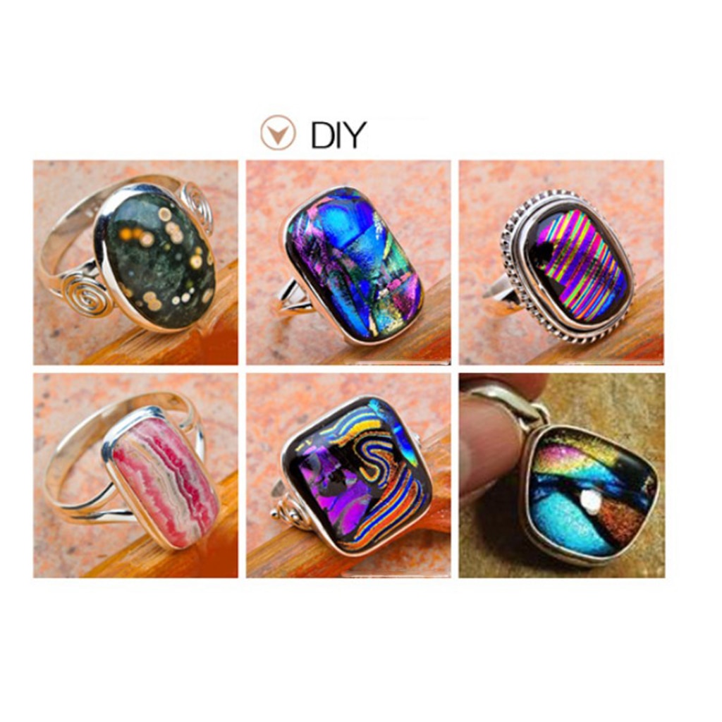 6 Pieces Microwave Oven Kit For Fusing Glass Furnace DIY Fusing Microwave Home Use