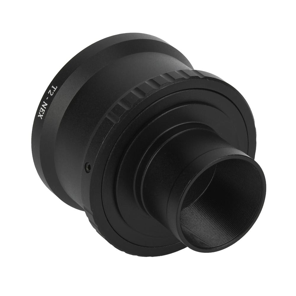 Lens Adapter T2-NEX Metalen 1.25 Inch Telescoop Mount Adapter Ring Om Fit Voor Sony Nex E Mount Camera Camera Len accessoires